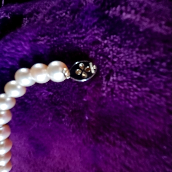 Vintage Marvella Champagne Color Faux Pearl Necklace 20 inch - Picture 5 of 5